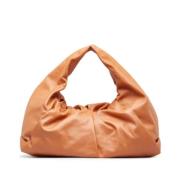 Pre-owned Leather pouches Bottega Veneta Vintage , Brown , Dames