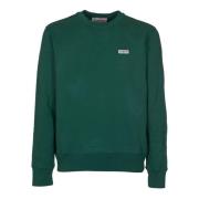 Groene Crew Neck Sweatshirt Autry , Green , Heren