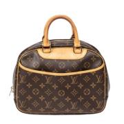 Pre-owned Canvas handbags Louis Vuitton Vintage , Brown , Dames