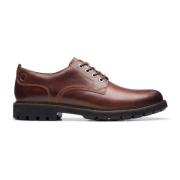 Bruine Heren Veterschoen Clarks , Brown , Heren