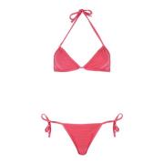 driehoek bikini Balmain , Pink , Dames