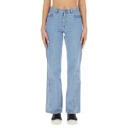 Egyptische Katoenen Regular Fit Jeans A.p.c. , Blue , Dames