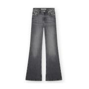 Vintage Grijze Wide Flared Jeans Angelina Homage , Gray , Dames