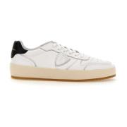 Paris Sneakers in Wit en Zwart Philippe Model , White , Heren