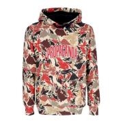 College Hoodie met All Over Print Propaganda , Multicolor , Heren