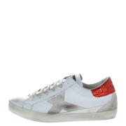 Witte Leren Slip-On Sneakers Sneaky Steve , White , Dames