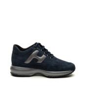 Blauwe Sneakers Calzature Hogan , Blue , Dames