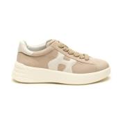 Rebel Sneakers Hogan , Beige , Dames