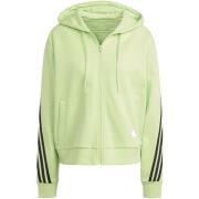 Future Icons 3-Stripes Full-Zip Hoodie voor vrouwen Adidas , Green , D...