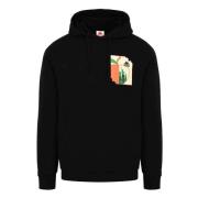 Hoodie Kappa , Black , Heren