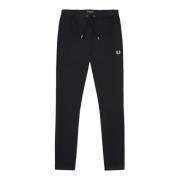 Zwarte Casual Broek Fred Perry , Black , Heren