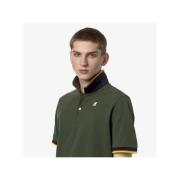 Stijlvolle T-shirt en Polo Collectie K-Way , Green , Heren