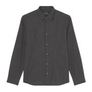 Vichy shirt regular Marc O'Polo , Black , Heren