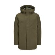 Essentials Parka Grape Leaf Groen Jack & Jones , Green , Heren