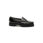 Platte Zwarte Schoenen DAN LUG Sebago , Black , Dames