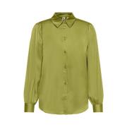 Puff Shirt Oasis Groen Only , Green , Dames