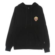 Zwarte Hoodie met Verstelbare Capuchon Propaganda , Black , Heren