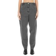 Cargo Broek Regular Fit 100% Katoen Patou , Gray , Dames