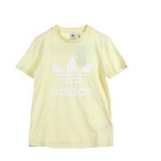 Zon Mist Tee voor Vrouwen Adidas , Yellow , Dames