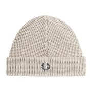 Beige Stijlvolle Hoeden Collectie Fred Perry , Beige , Heren