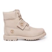 Enkellaarzen met gewatteerde rand Timberland , Beige , Dames