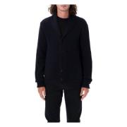 Midnight Navy Shawl Collar Cardigan Gebreide kleding Tom Ford , Blue ,...