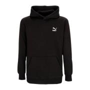 Zwarte Classics Hoodie Klein Logo Puma , Black , Heren