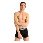 Geplaatste Logo Boxershorts Puma , Black , Heren