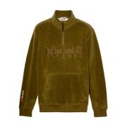 Veelzijdige Rits Sweater Timberland , Green , Heren