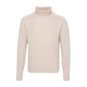 Beige Gebreide Rolhals Sweater Tom Ford , Beige , Heren