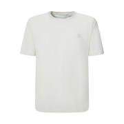 Tantro T-shirt in Trendy Stijl Baldessarini , White , Heren