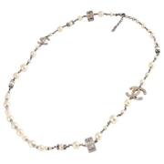 Pre-owned Metal chanel-jewelry Chanel Vintage , Gray , Dames