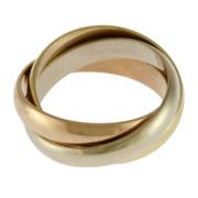 Pre-owned Rose Gold rings Cartier Vintage , Yellow , Dames