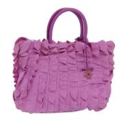 Pre-owned Nylon handbags Prada Vintage , Pink , Dames