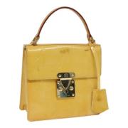 Pre-owned Leather louis-vuitton-bags Louis Vuitton Vintage , Yellow , ...