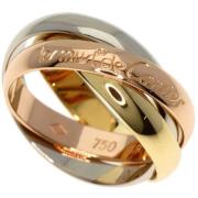 Pre-owned Rose Gold rings Cartier Vintage , Yellow , Dames