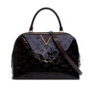 Pre-owned Leather louis-vuitton-bags Louis Vuitton Vintage , Purple , ...