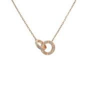 Pre-owned Rose Gold necklaces Cartier Vintage , Yellow , Dames