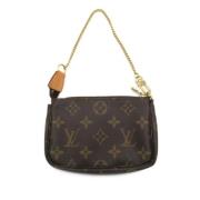 Pre-owned Canvas louis-vuitton-bags Louis Vuitton Vintage , Brown , Da...