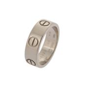 Pre-owned White Gold rings Cartier Vintage , Gray , Dames