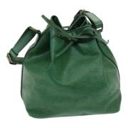 Pre-owned Leather louis-vuitton-bags Louis Vuitton Vintage , Green , D...