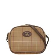 Pre-owned Canvas shoulder-bags Burberry Vintage , Brown , Dames