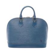 Pre-owned Leather louis-vuitton-bags Louis Vuitton Vintage , Blue , Da...