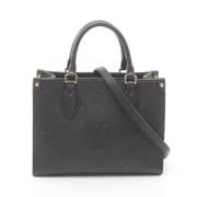 Pre-owned Fabric louis-vuitton-bags Louis Vuitton Vintage , Black , Da...