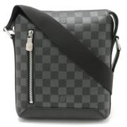 Pre-owned Fabric louis-vuitton-bags Louis Vuitton Vintage , Black , Da...