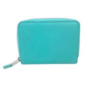 Pre-owned Leather wallets Tiffany & Co. Pre-owned , Blue , Dames