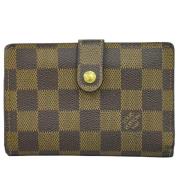 Pre-owned Canvas wallets Louis Vuitton Vintage , Brown , Dames