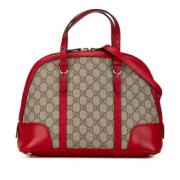 Pre-owned Fabric gucci-bags Gucci Vintage , Beige , Dames