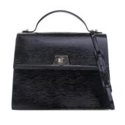 Pre-owned Leather louis-vuitton-bags Louis Vuitton Vintage , Black , D...