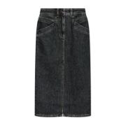 Denim rok Clarysse IRO , Black , Dames